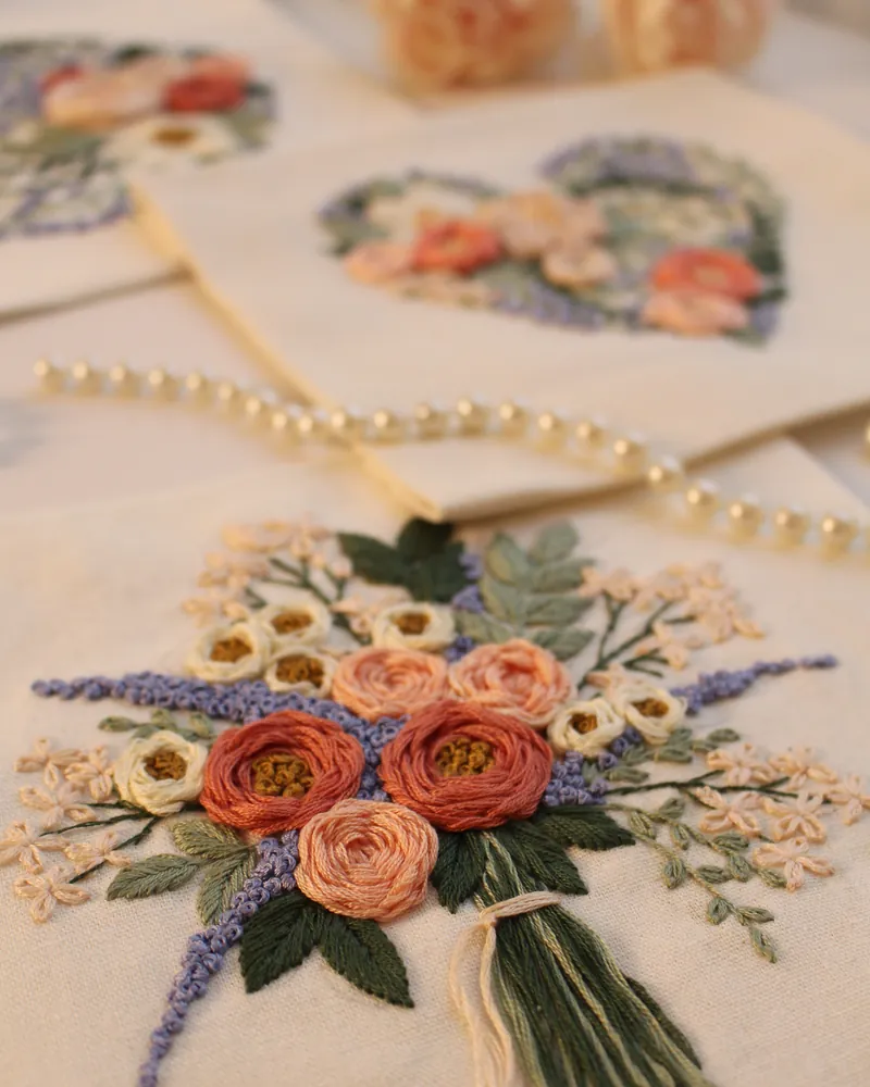 Creative Practice embroidery kit theme