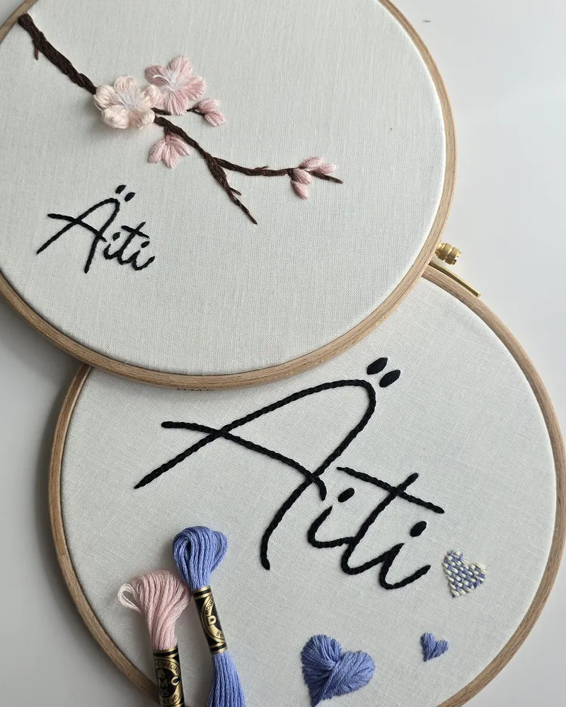 Repair and Renew embroidery kit theme
